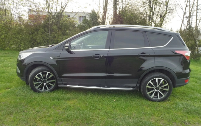 Ford Kuga cena 60900 przebieg: 174500, rok produkcji 2017 z Oborniki małe 172